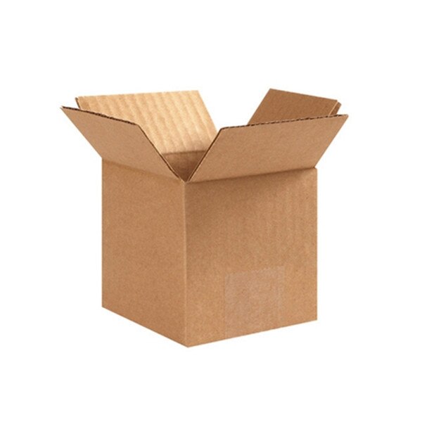 Kraft Corrugated Shippers 4 x 4 x 4